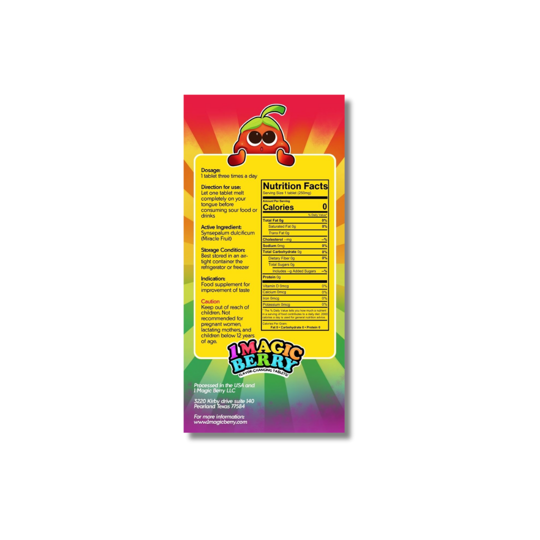 1 Magic Berry Flavor-Changing Tablets